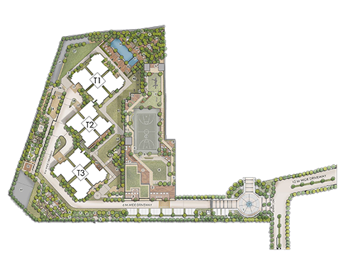 Gõdrej Parķ Retréat - Master Plan