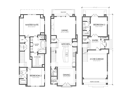 TATA Varnam Floor Plan - ROWHOUSE